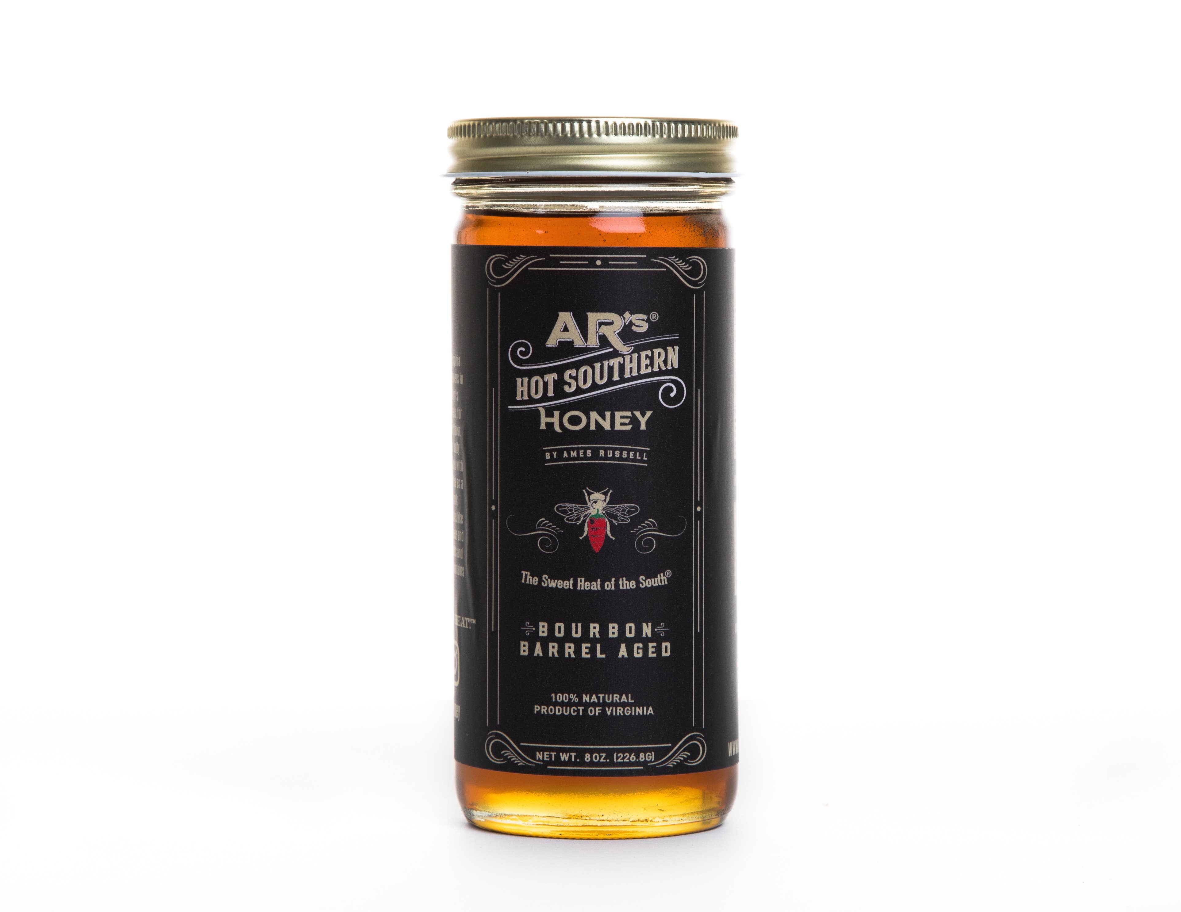 AR's Hot Southern Honey, Bourbon Barrel Aged (World's First)