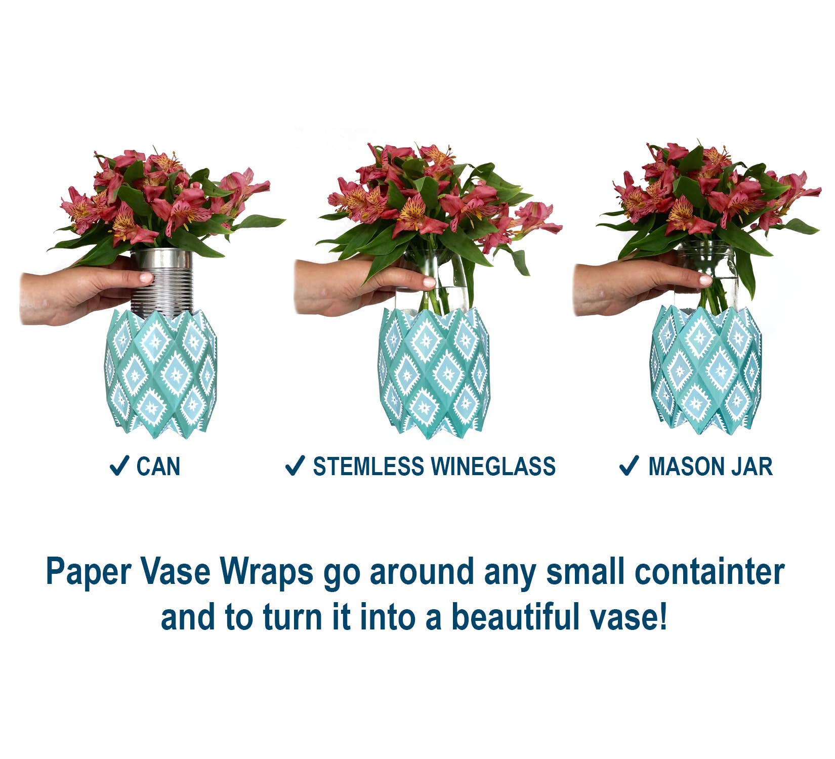 Brooks Avenue Pink x Laura Park Vase Wraps