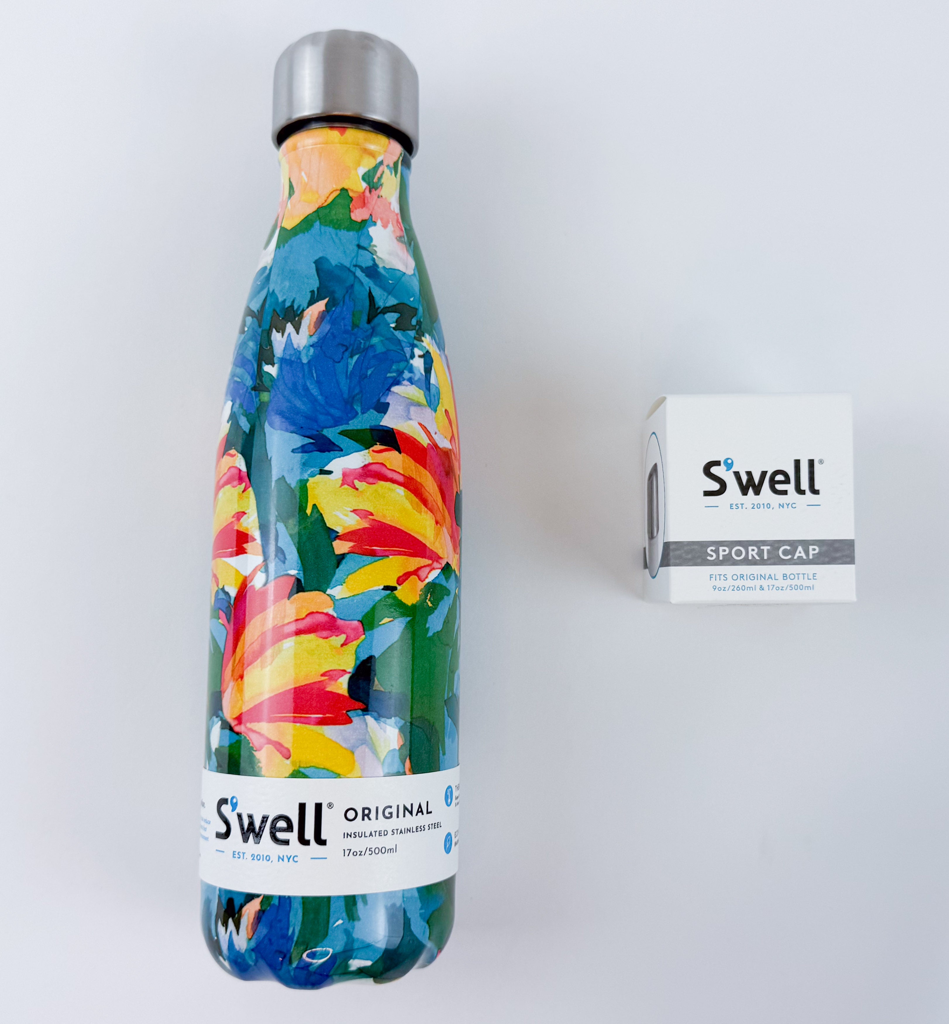 S’well 17 oz Bottle and Sports Cap