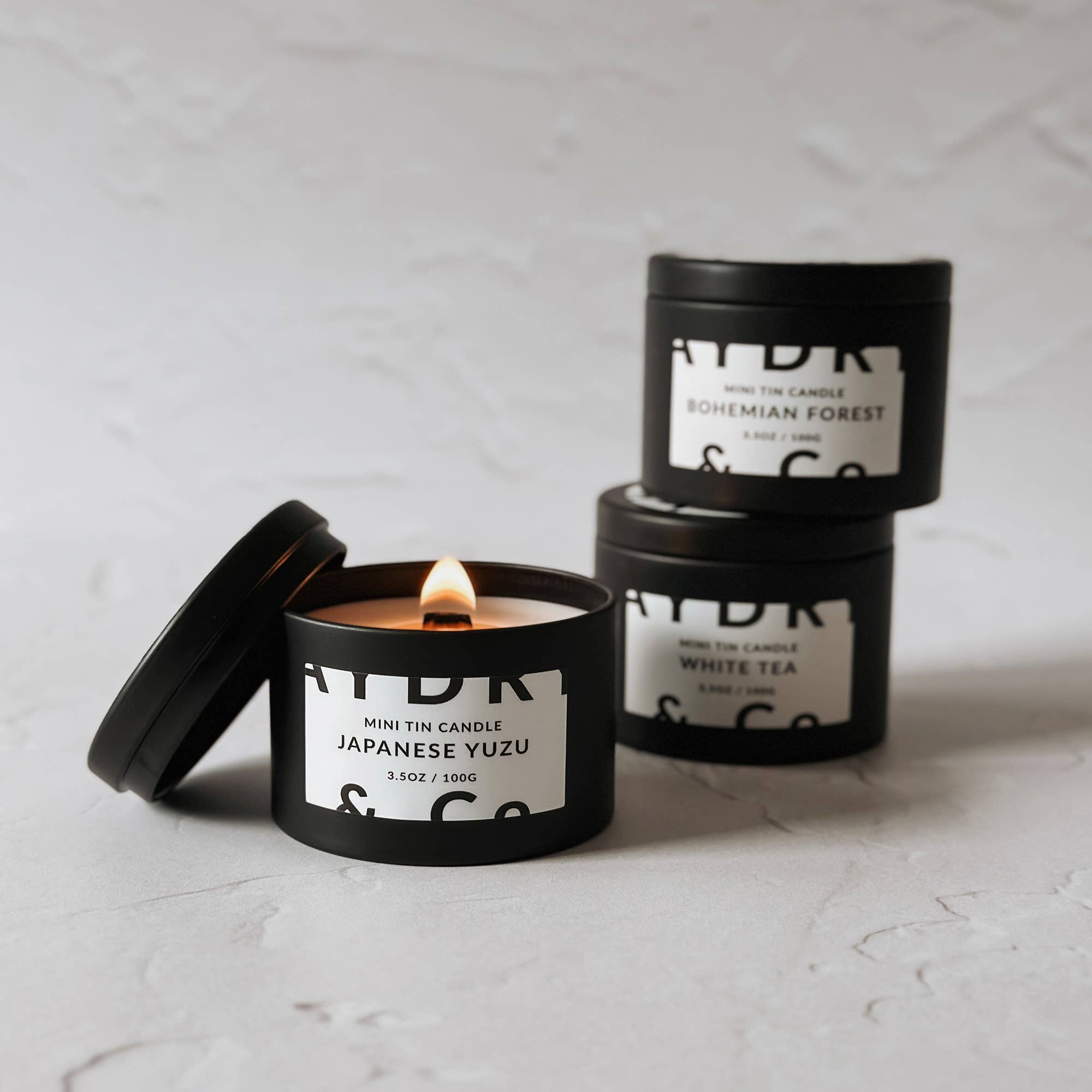 Aydry Vintage Rose Mini Tin Candle