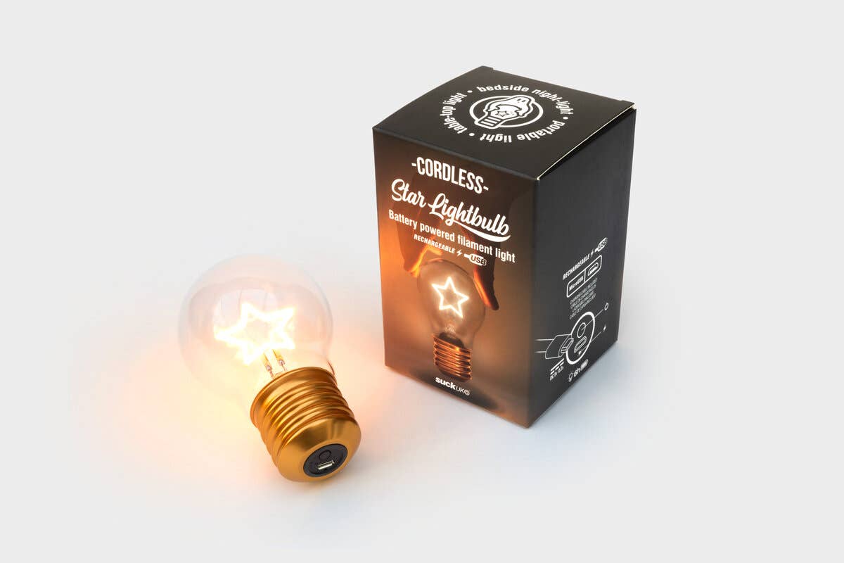 Cordless Star Lightbulb