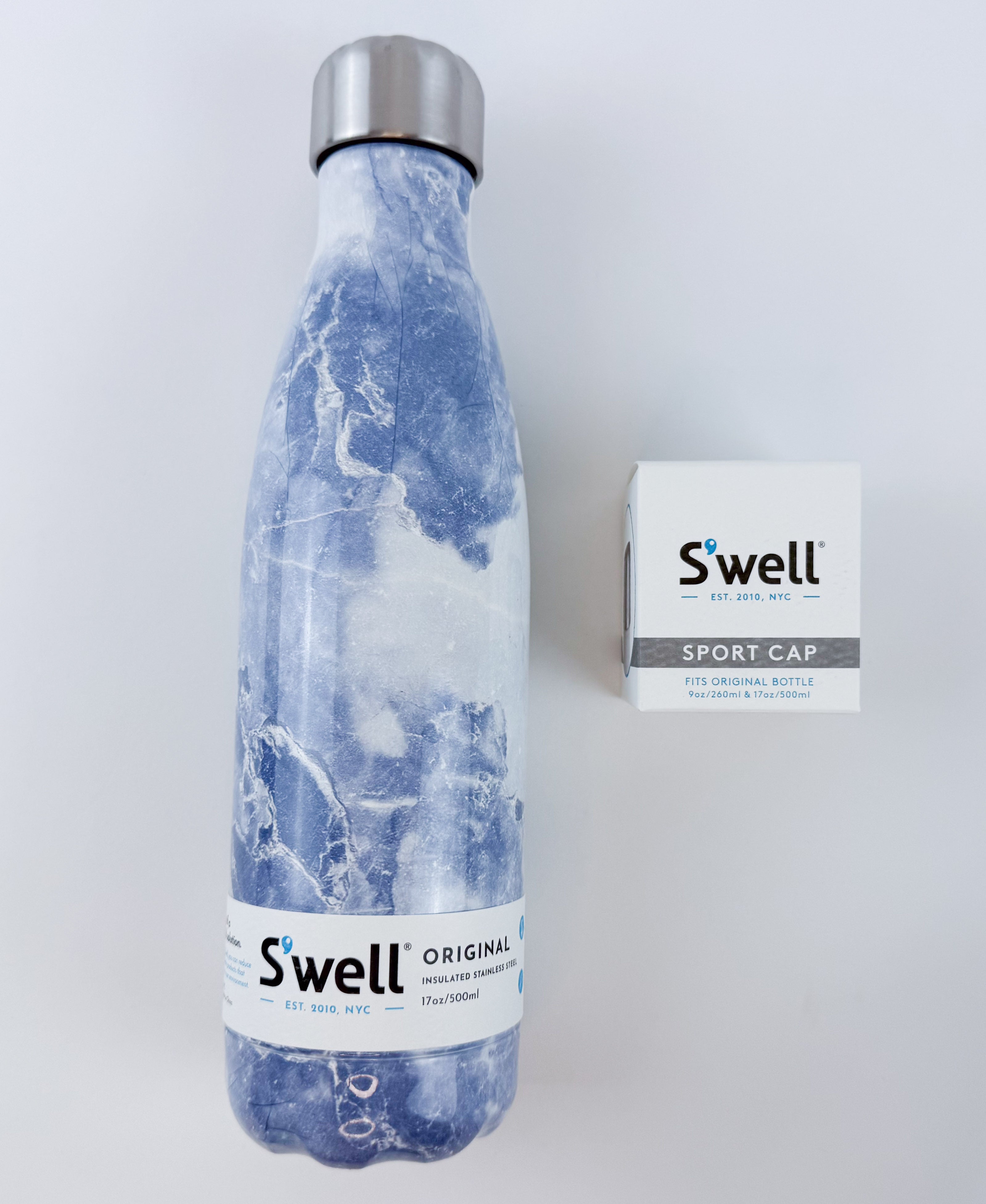 S’well 17 oz Bottle and Sports Cap