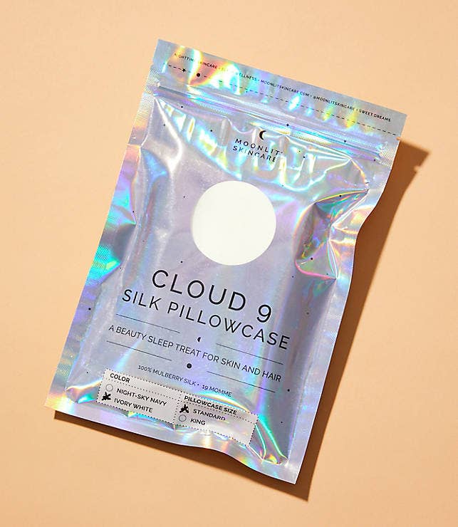 Cloud 9 Silk Pillowcase - IVORY WHITE: Standard