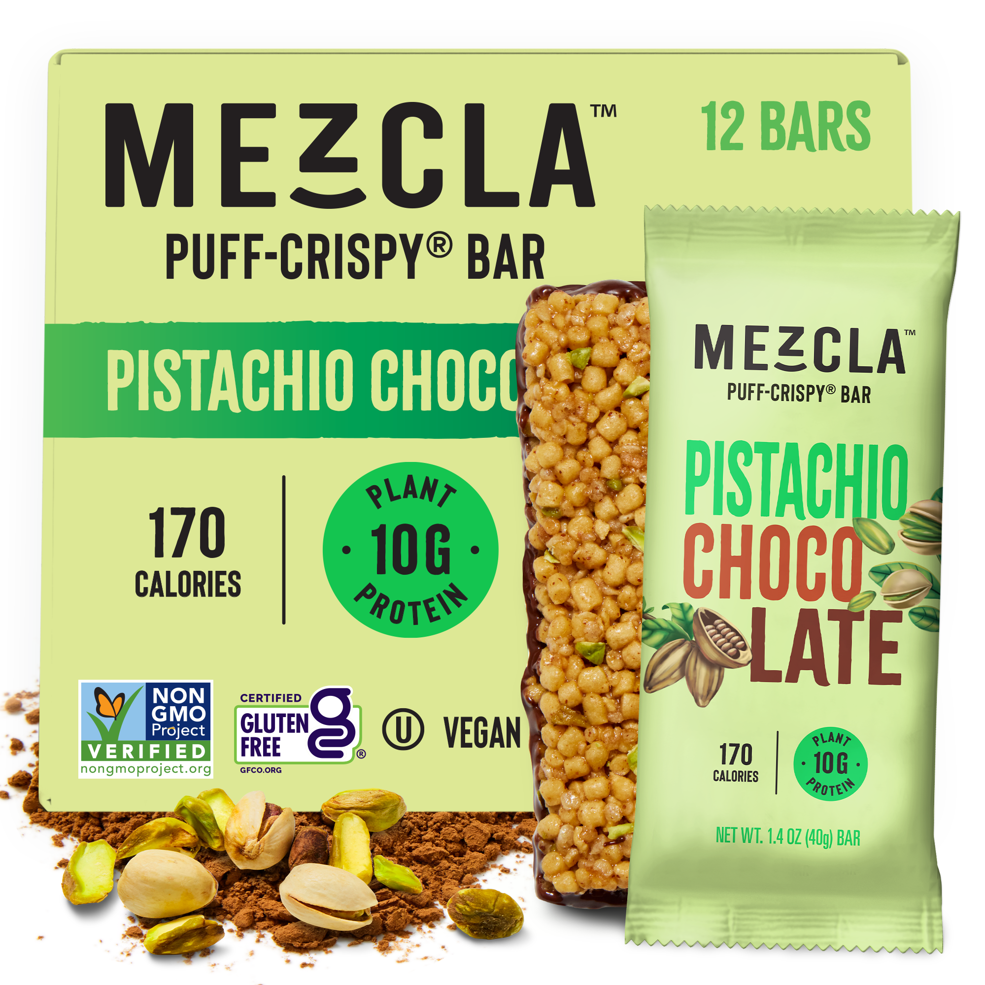Pistachio Chocolate Bar