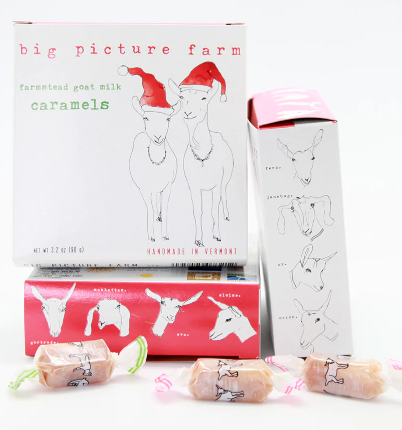 Santa Goat Milk Caramel Box (Christmas)