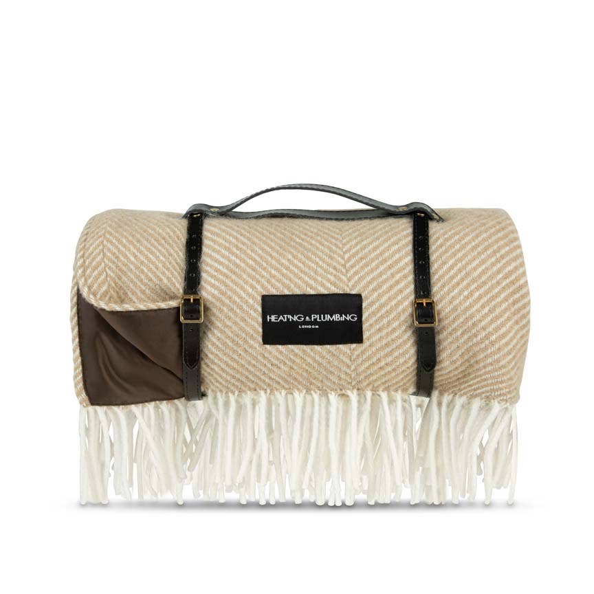 Pure new wool picnic blanket -  The Blenheim