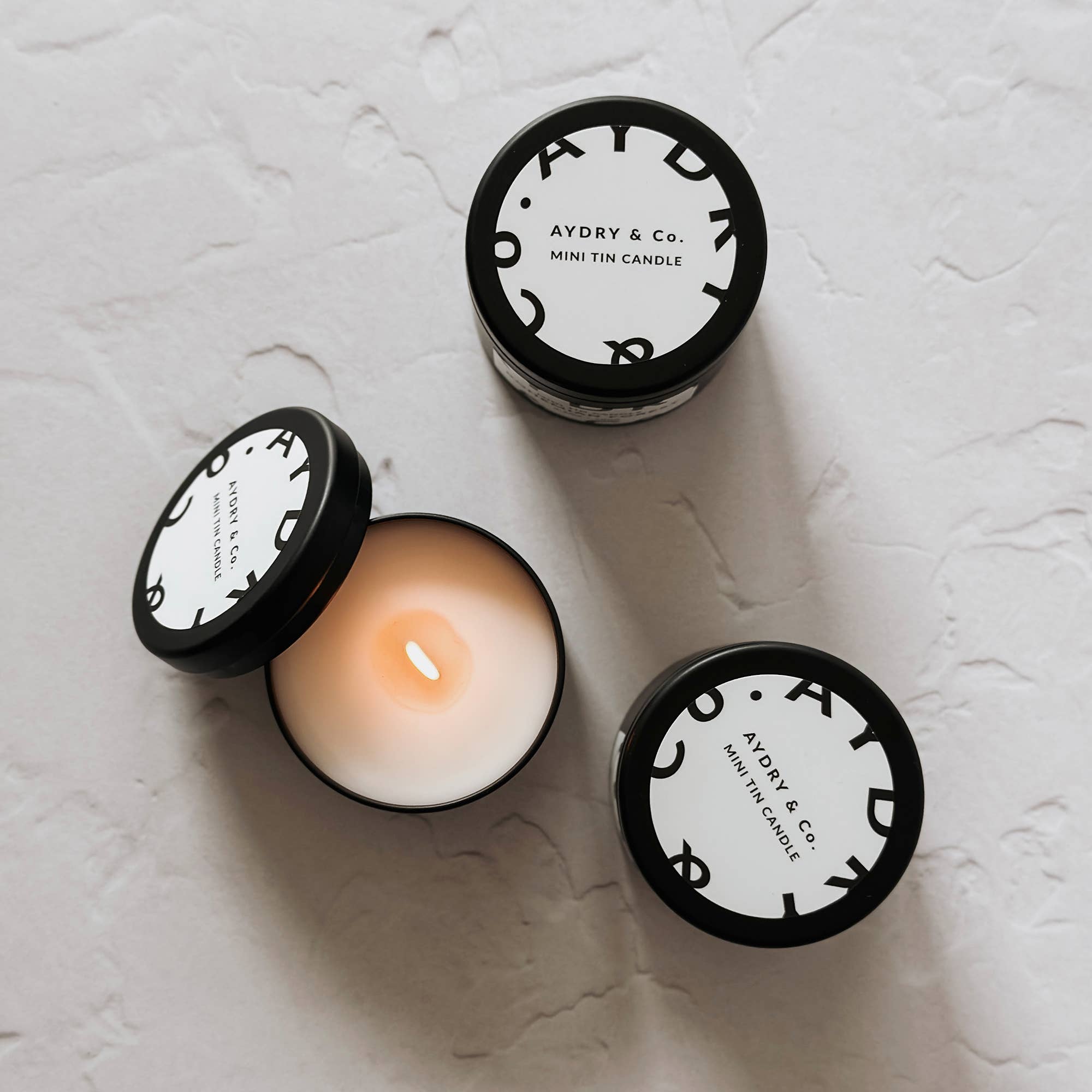 Aydry Vintage Rose Mini Tin Candle