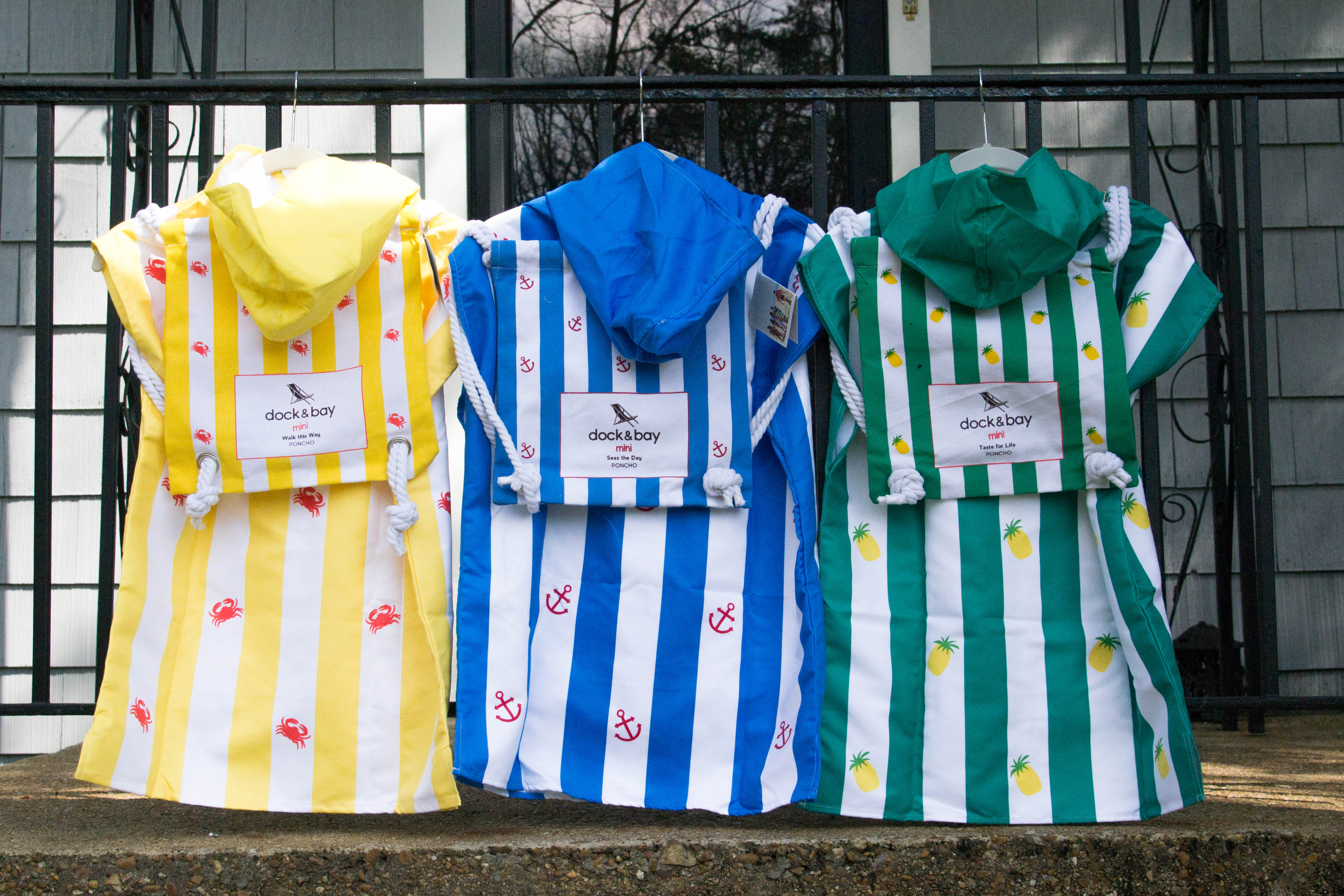 Kids Hooded Ponchos for Beach and Pool Wear