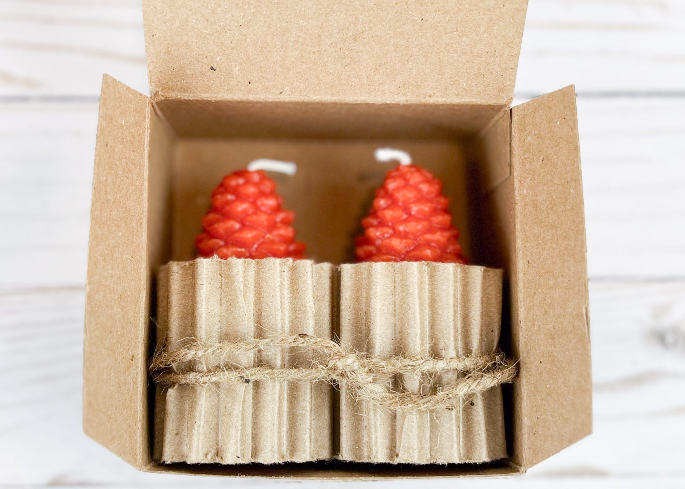 Small Pine Cones candles