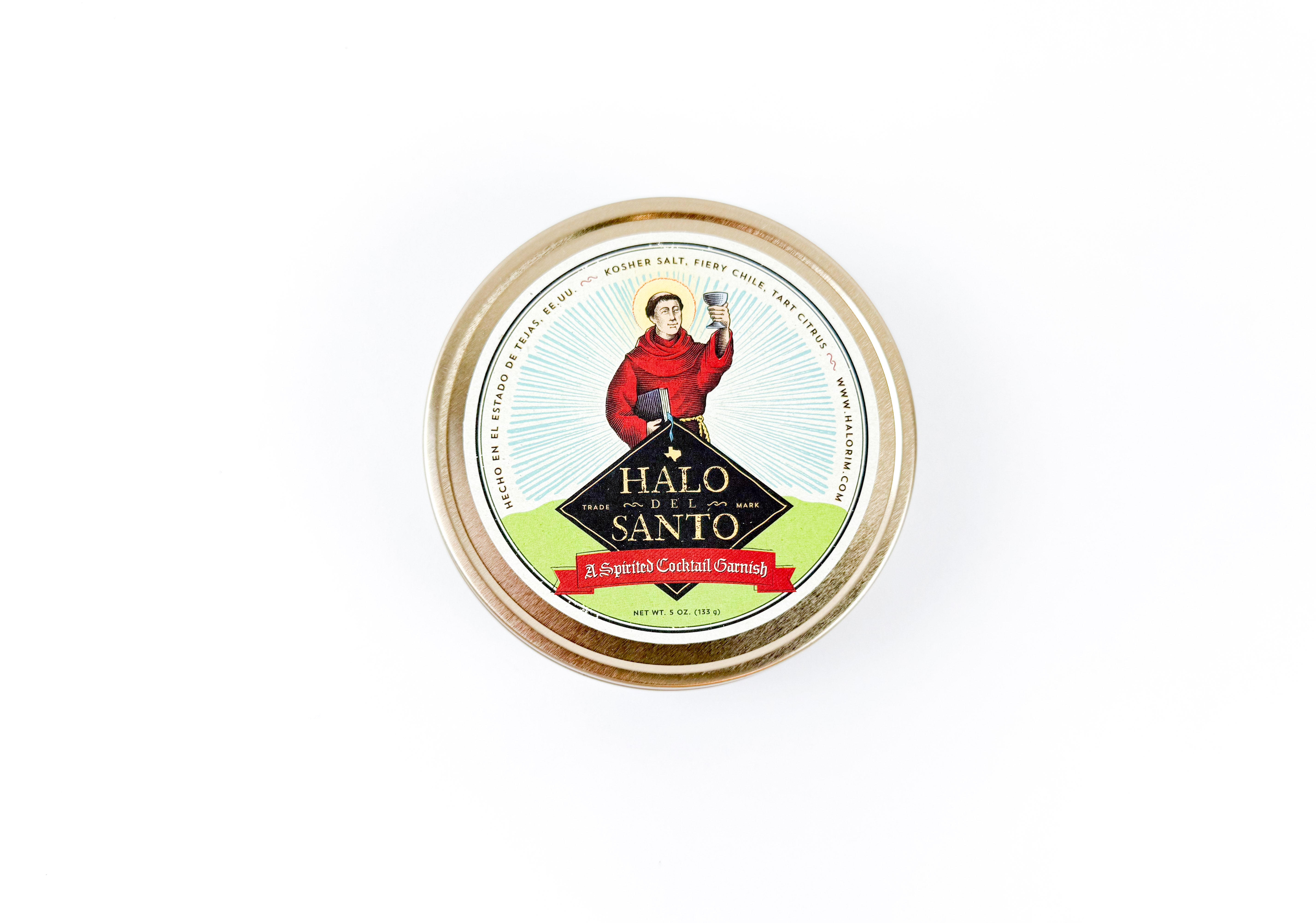 Halo Del Santo Cocktail Garnish