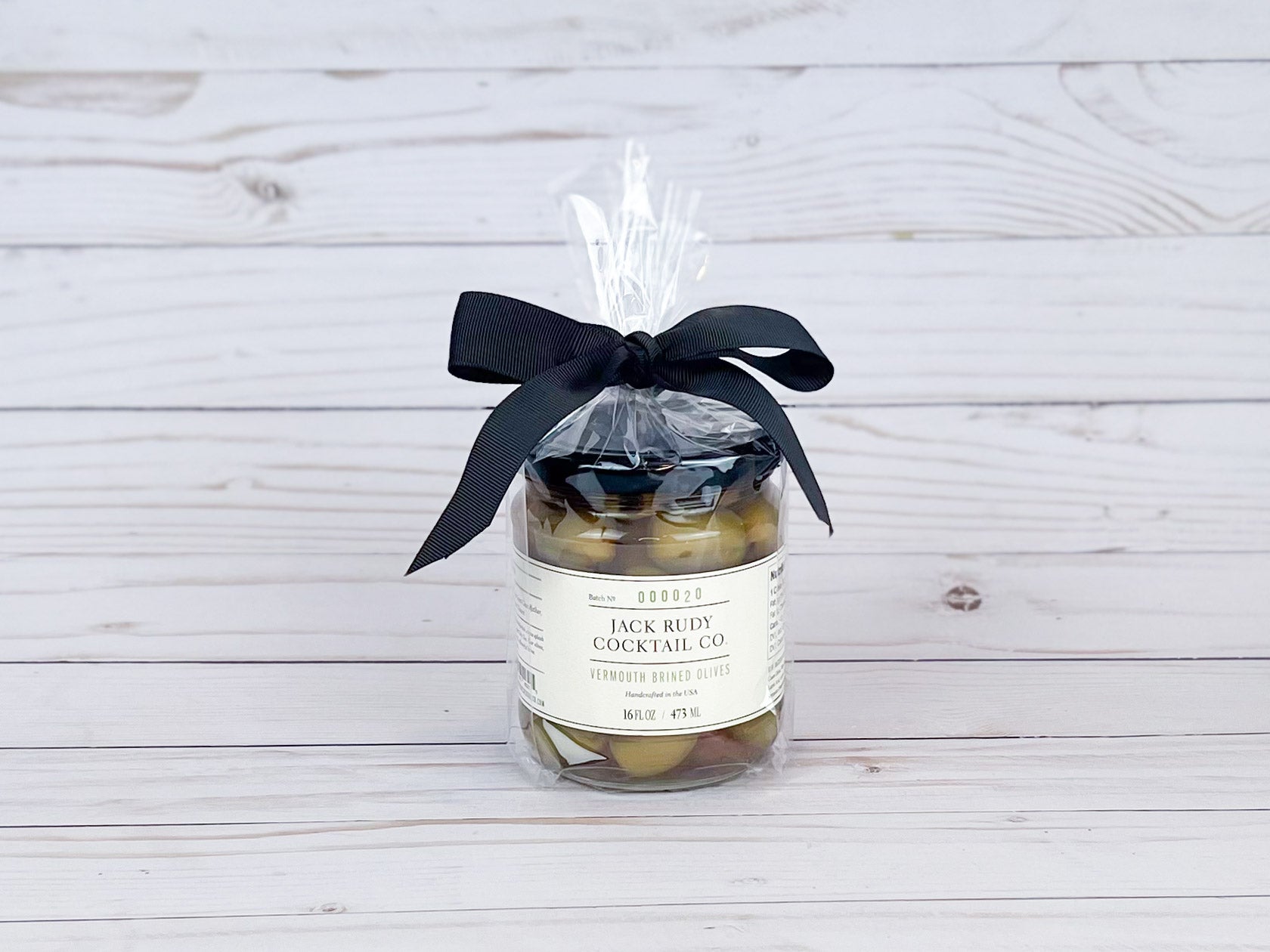 Jack Rudy Vermouth Brined Olives