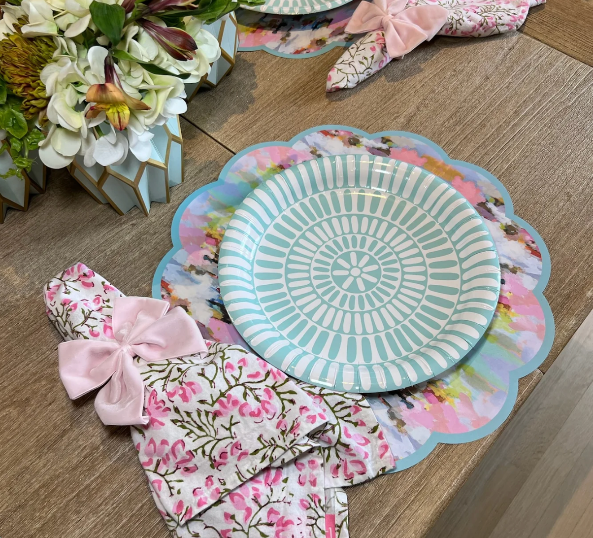 Light Blue Heavy Duty Paper Plate (10")