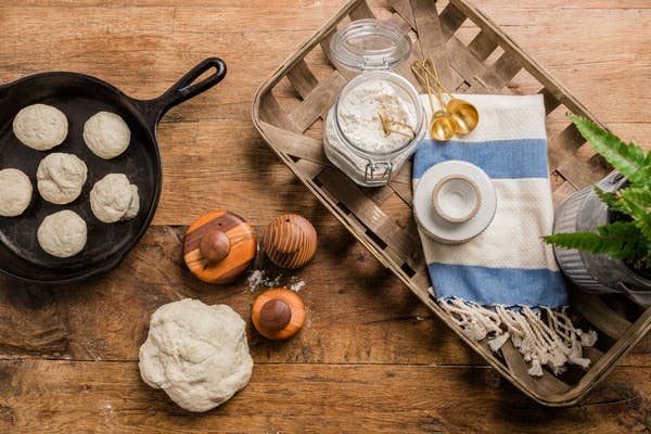 Wooden Biscuit Cutter