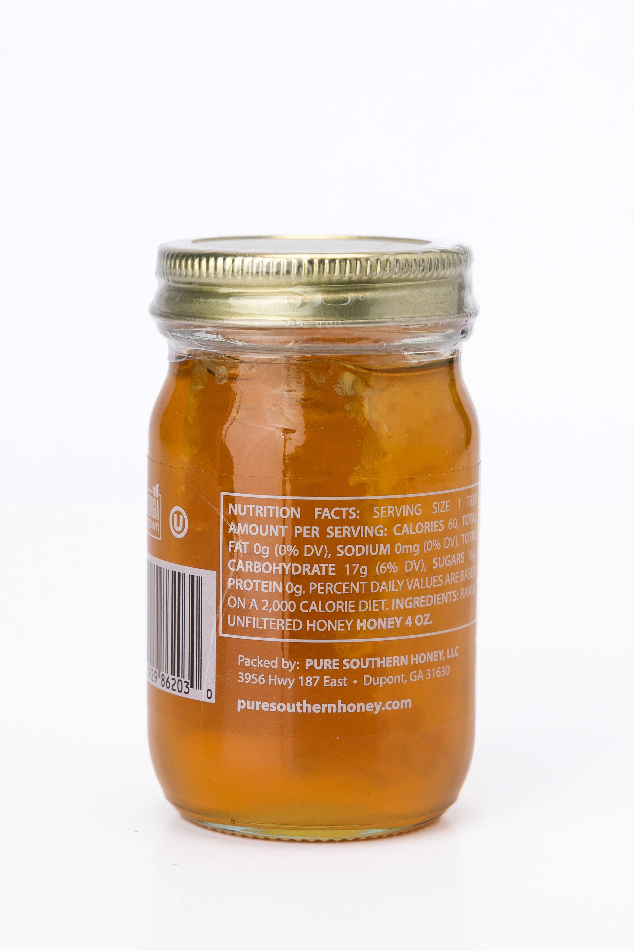 Pure Southern Honey - Mini Honey With Comb 4 Oz