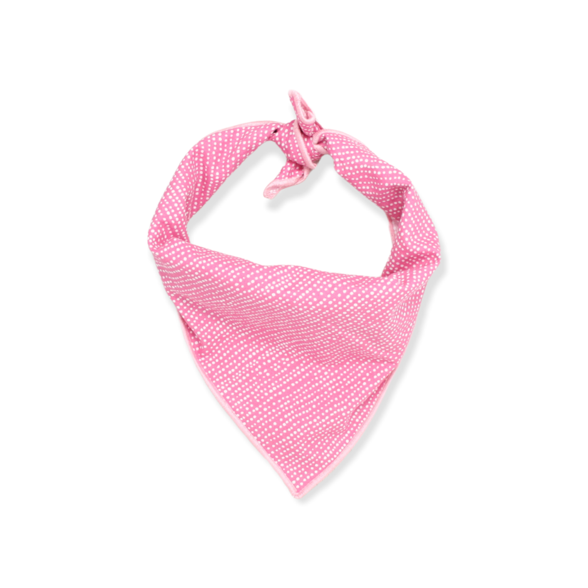 Pink Ditsy Dots Dog Bandana