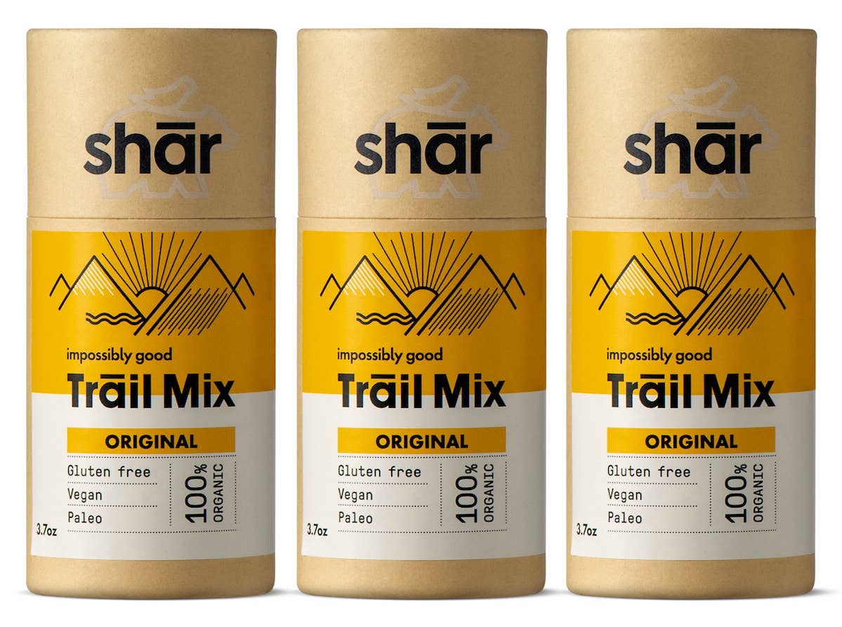 Shār Trail Mix - original  and savory flavors