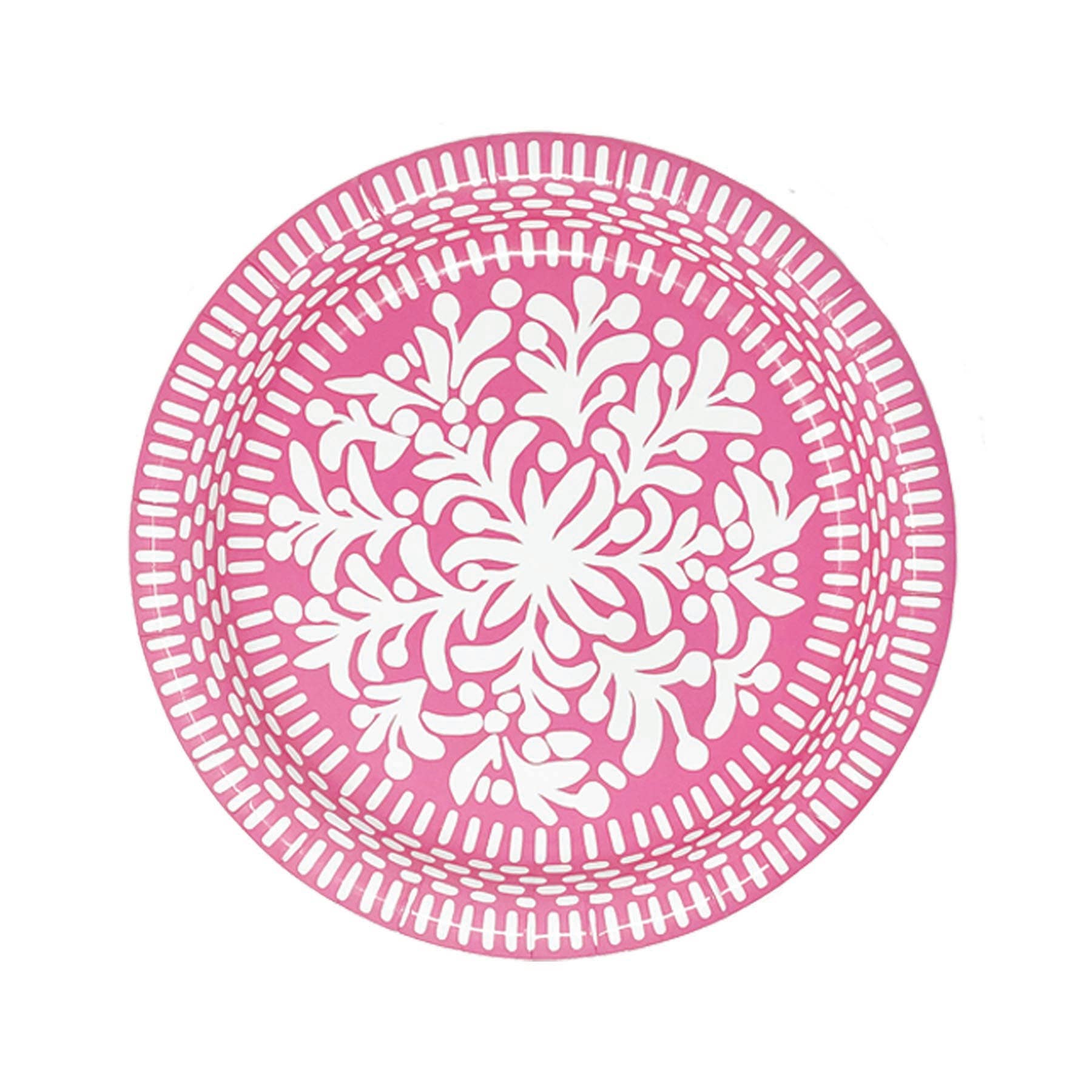 Pink Heavy Duty Paper Plate (10")