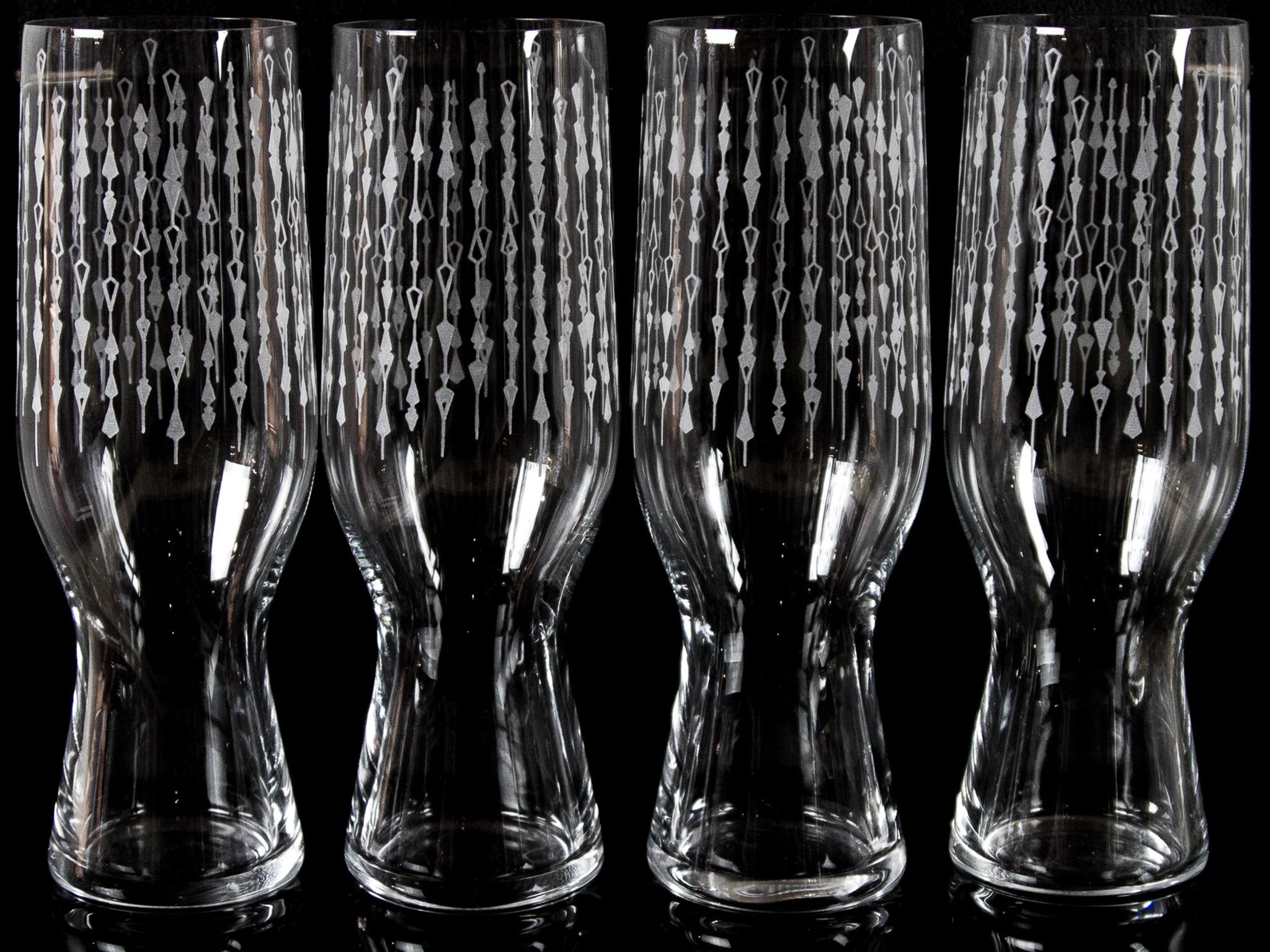 Shangri-La Beer Glass set of 2