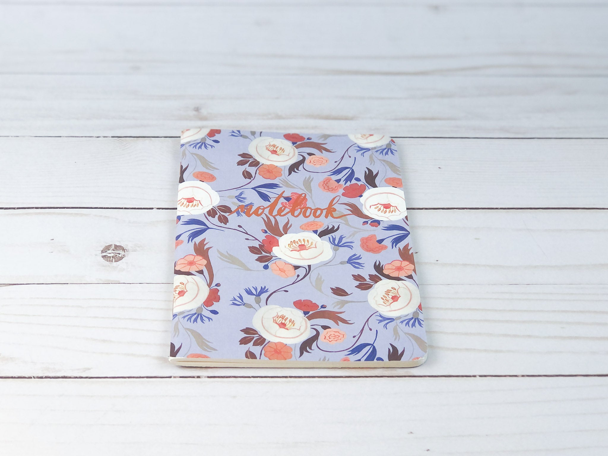 Koi and Floral Notebooks