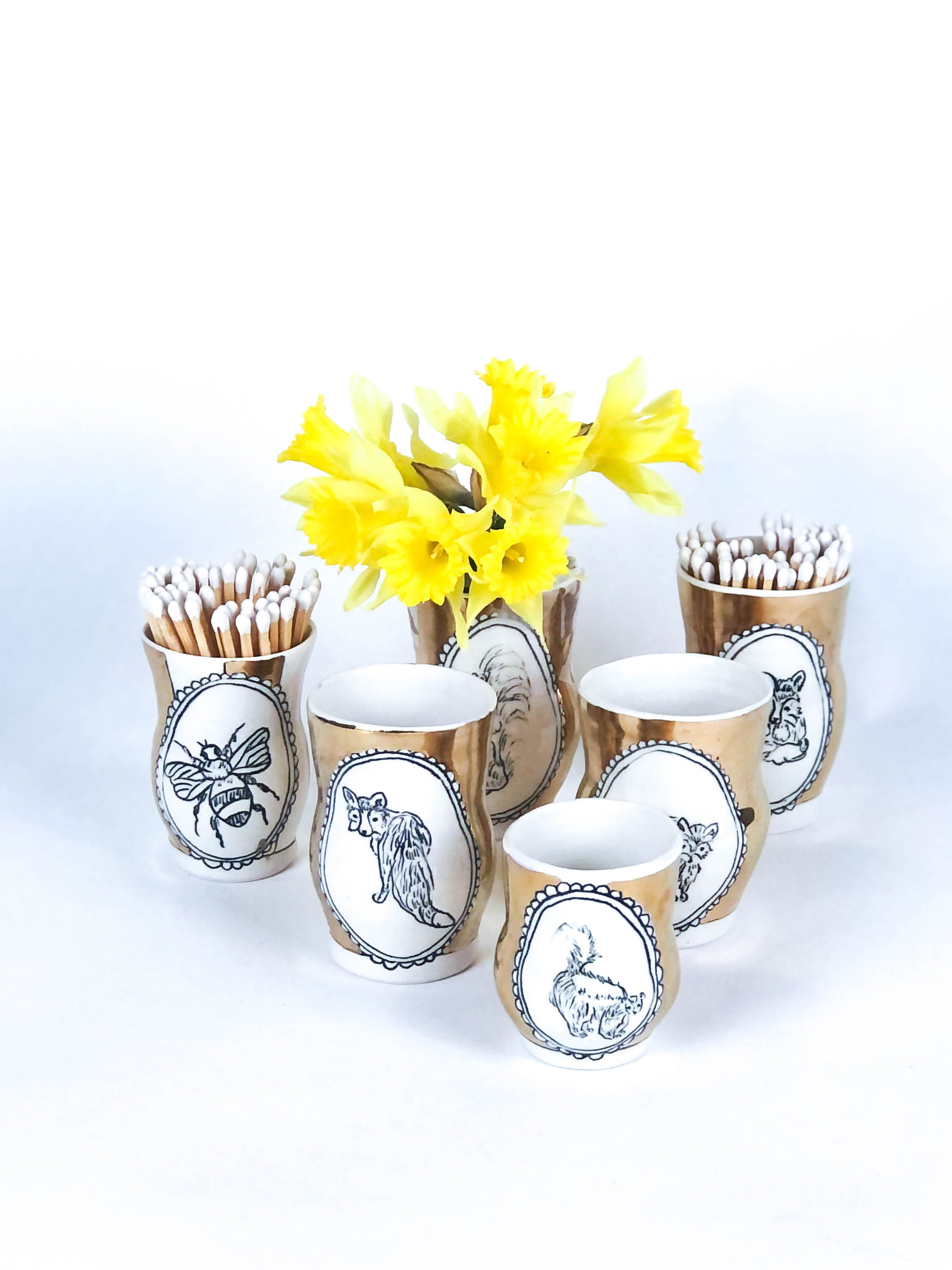 Hope and Mary Handmade Porcelain