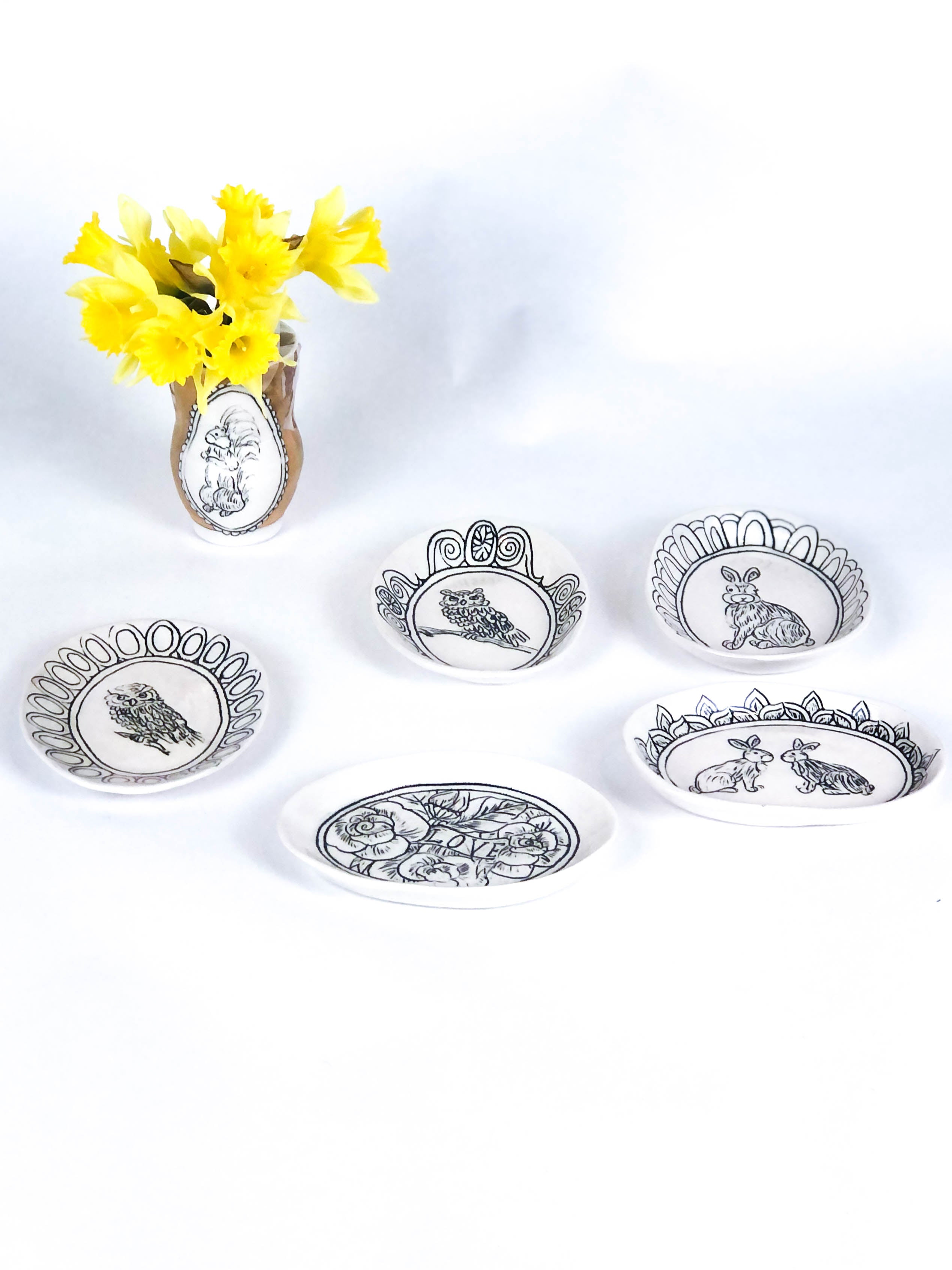 Hope and Mary Handmade Porcelain