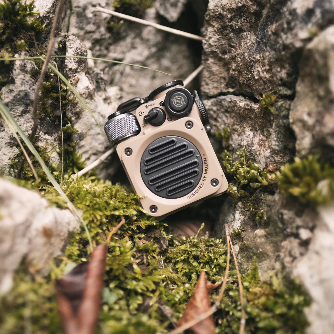Muzen Wild Mini Outdoor Portable Bluetooth Speaker – Divine Muzen Wild Mini Outdoor Portable Bluetooth Speaker – Divine