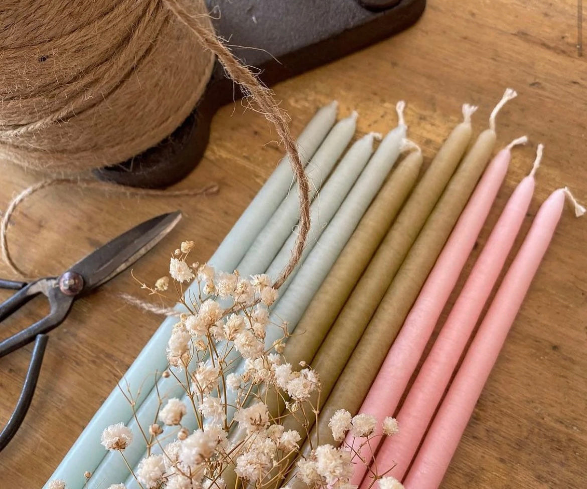 MAISON PECHAVY SET OF CANDLES & LONG MATCHES (PASTEL) BY MAISON PECHAVY